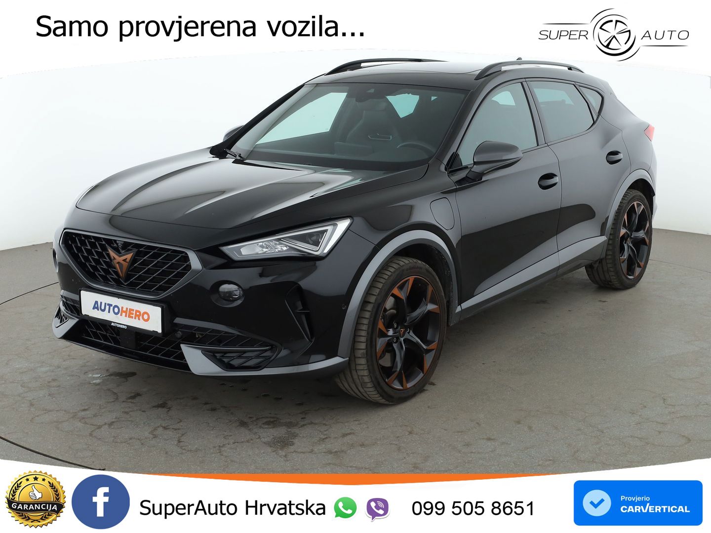 Cupra Formentor 1.4 TSI (245 KS) e-Hybrid DSG VZ LED+GR SJED+ACC