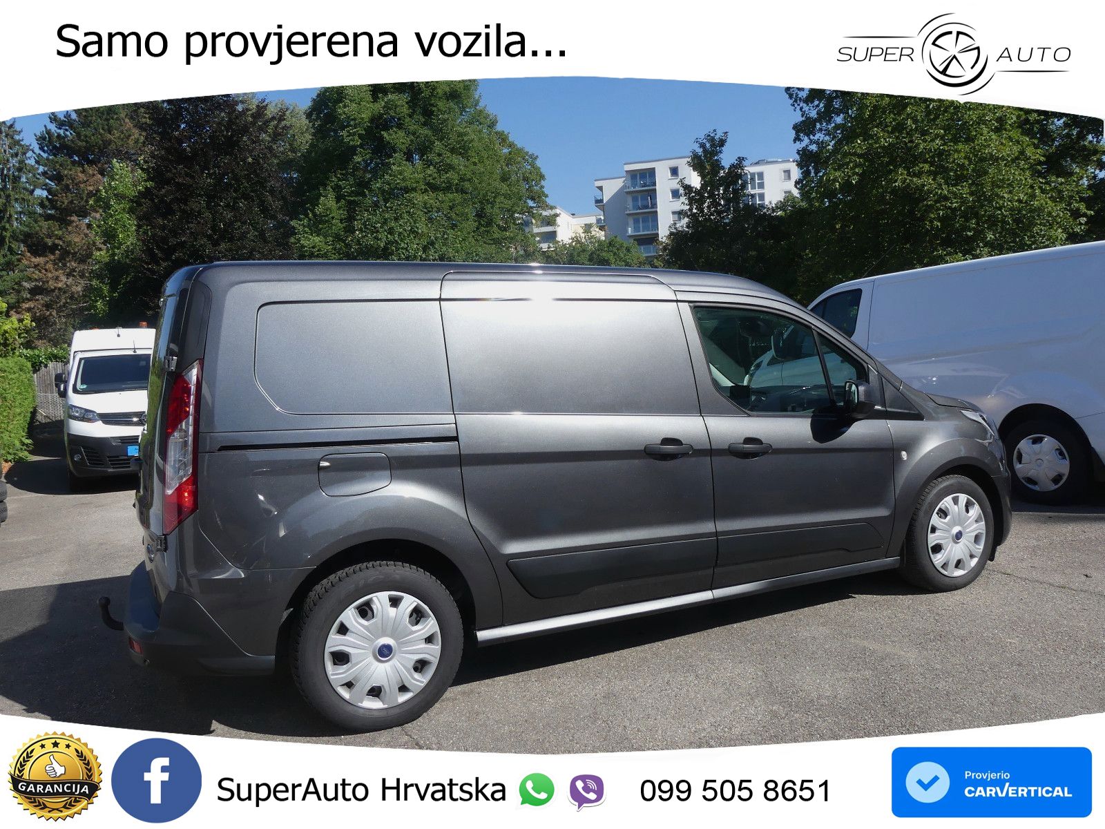 Ford Transit Connect Kasten L2 AHK heizb.Frontscheibe 99 KS