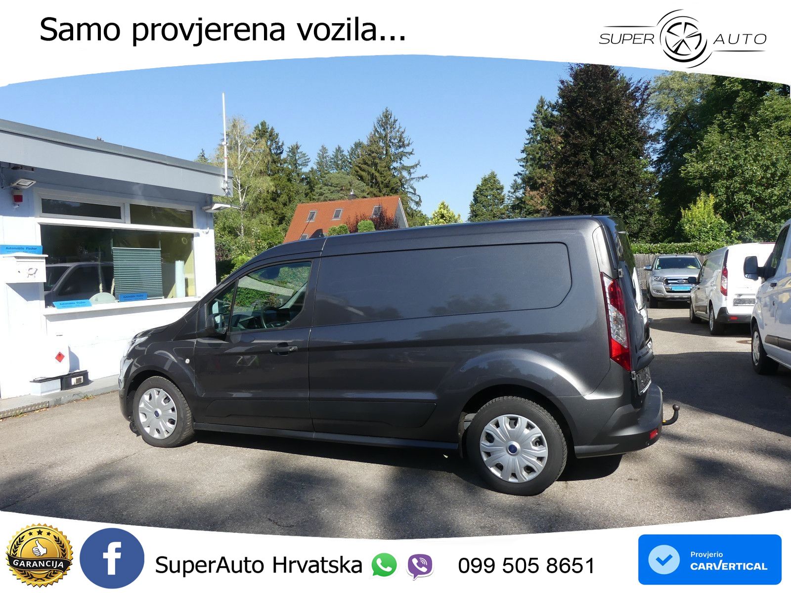 Ford Transit Connect Kasten L2 AHK heizb.Frontscheibe 99 KS