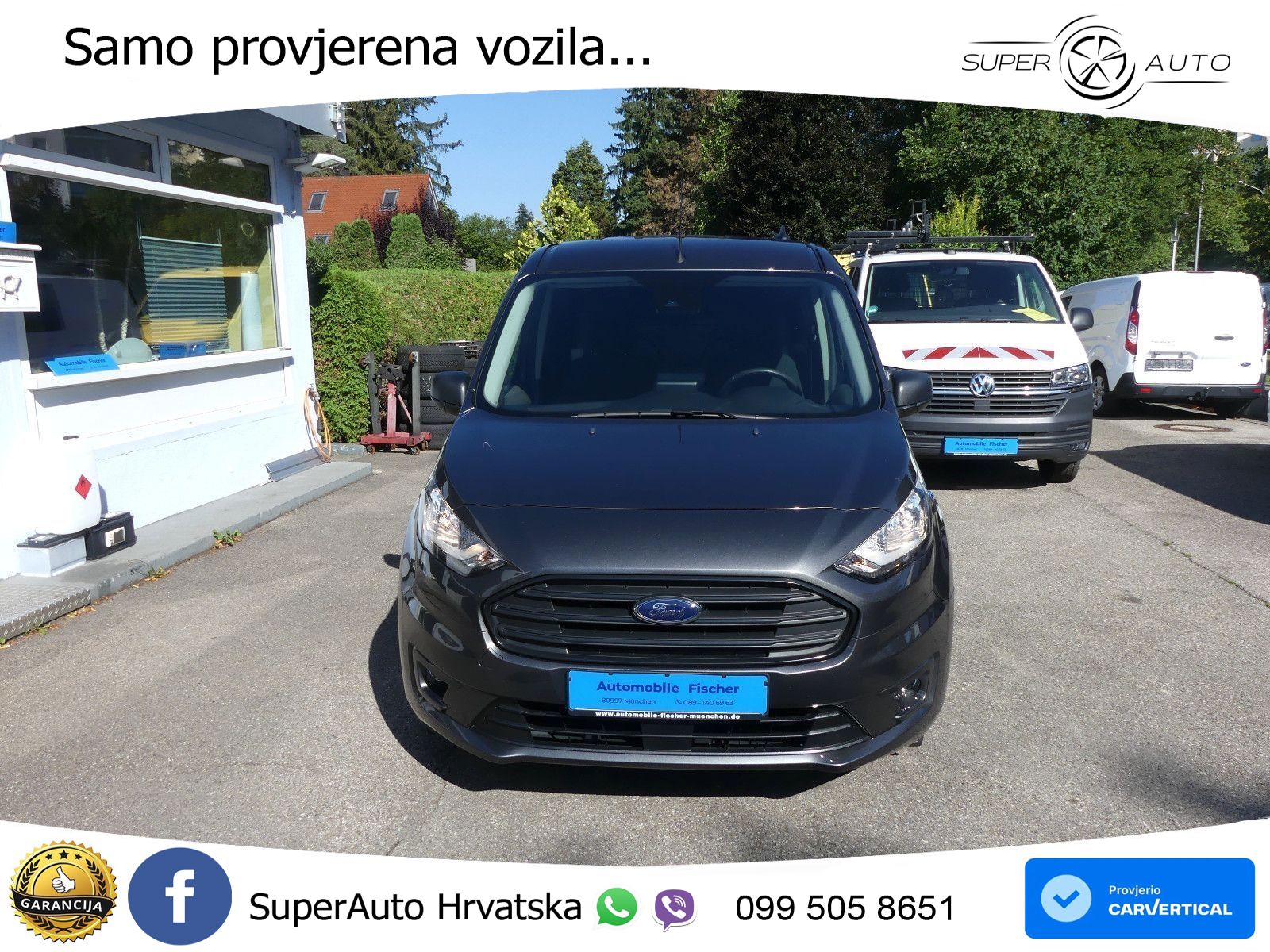 Ford Transit Connect Kasten L2 AHK heizb.Frontscheibe 99 KS