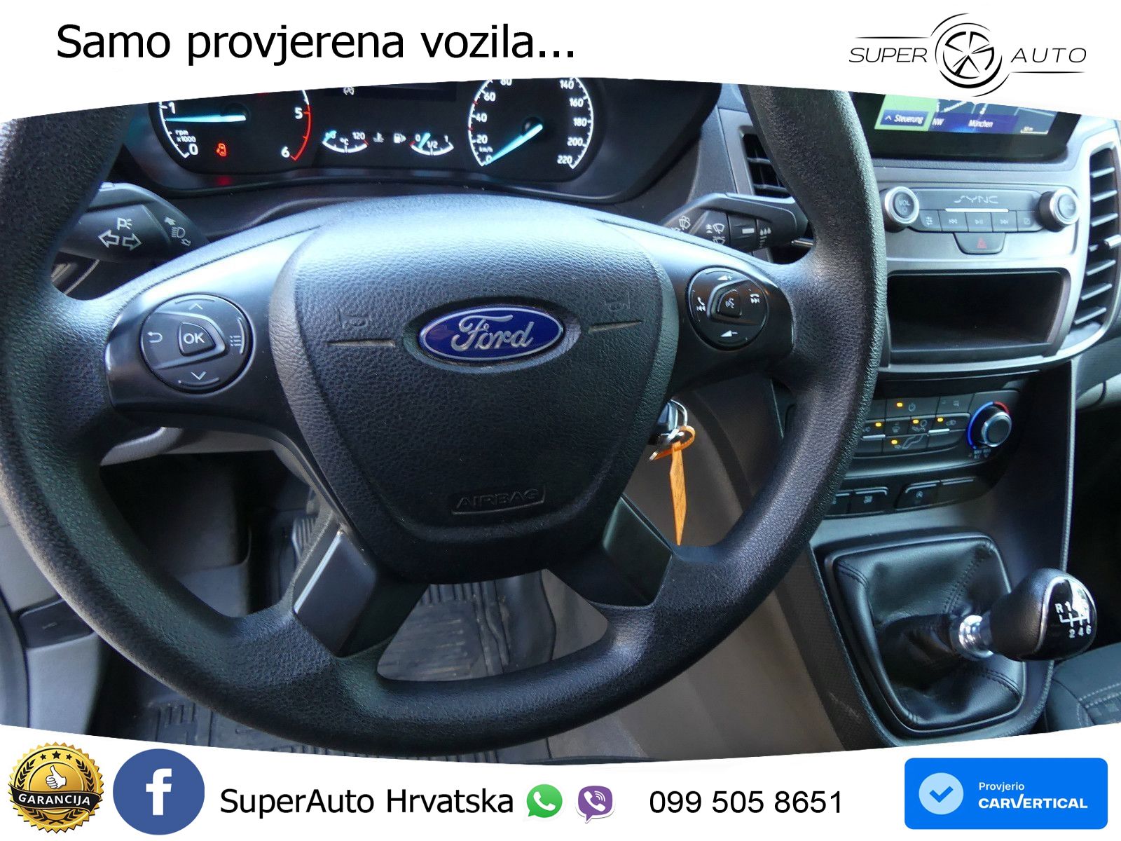 Ford Transit Connect Kasten L2 AHK heizb.Frontscheibe 99 KS