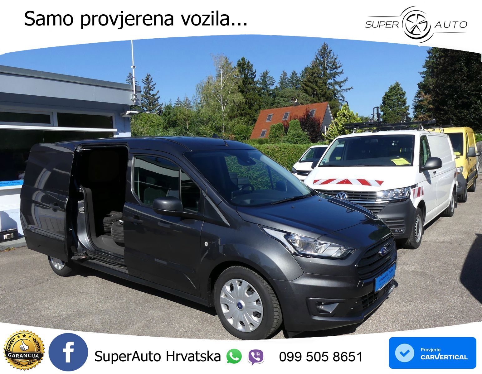 Ford Transit Connect Kasten L2 AHK heizb.Frontscheibe 99 KS