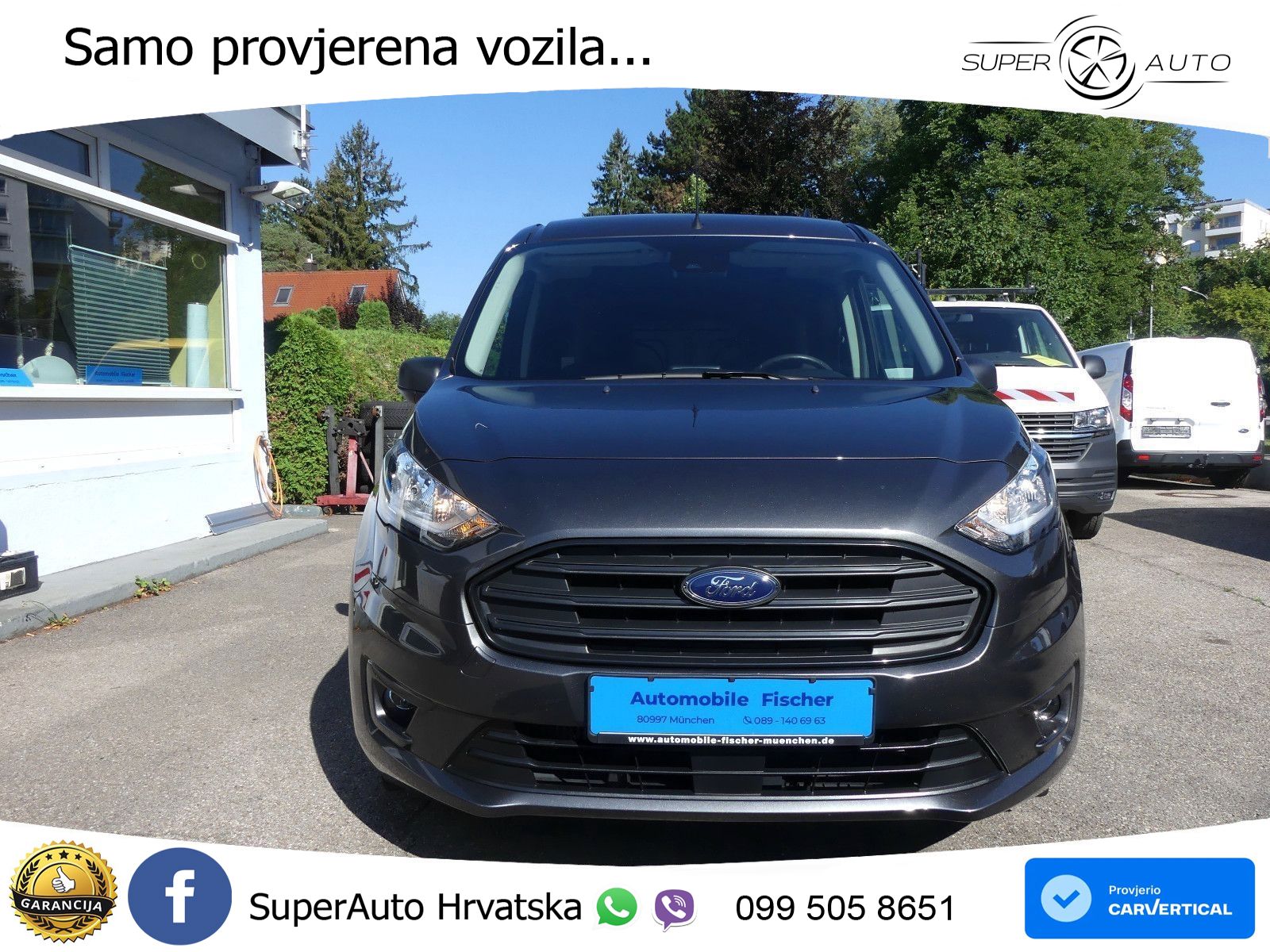 Ford Transit Connect Kasten L2 AHK heizb.Frontscheibe 99 KS