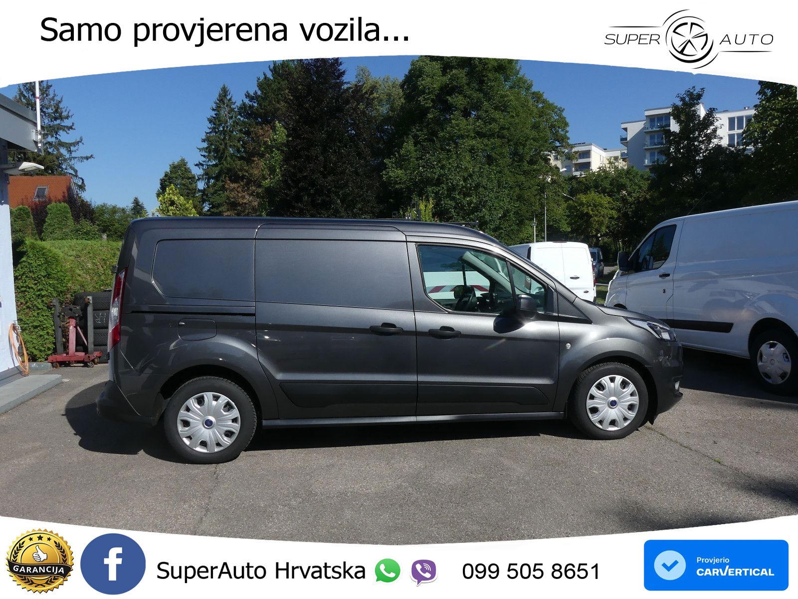 Ford Transit Connect Kasten L2 AHK heizb.Frontscheibe 99 KS
