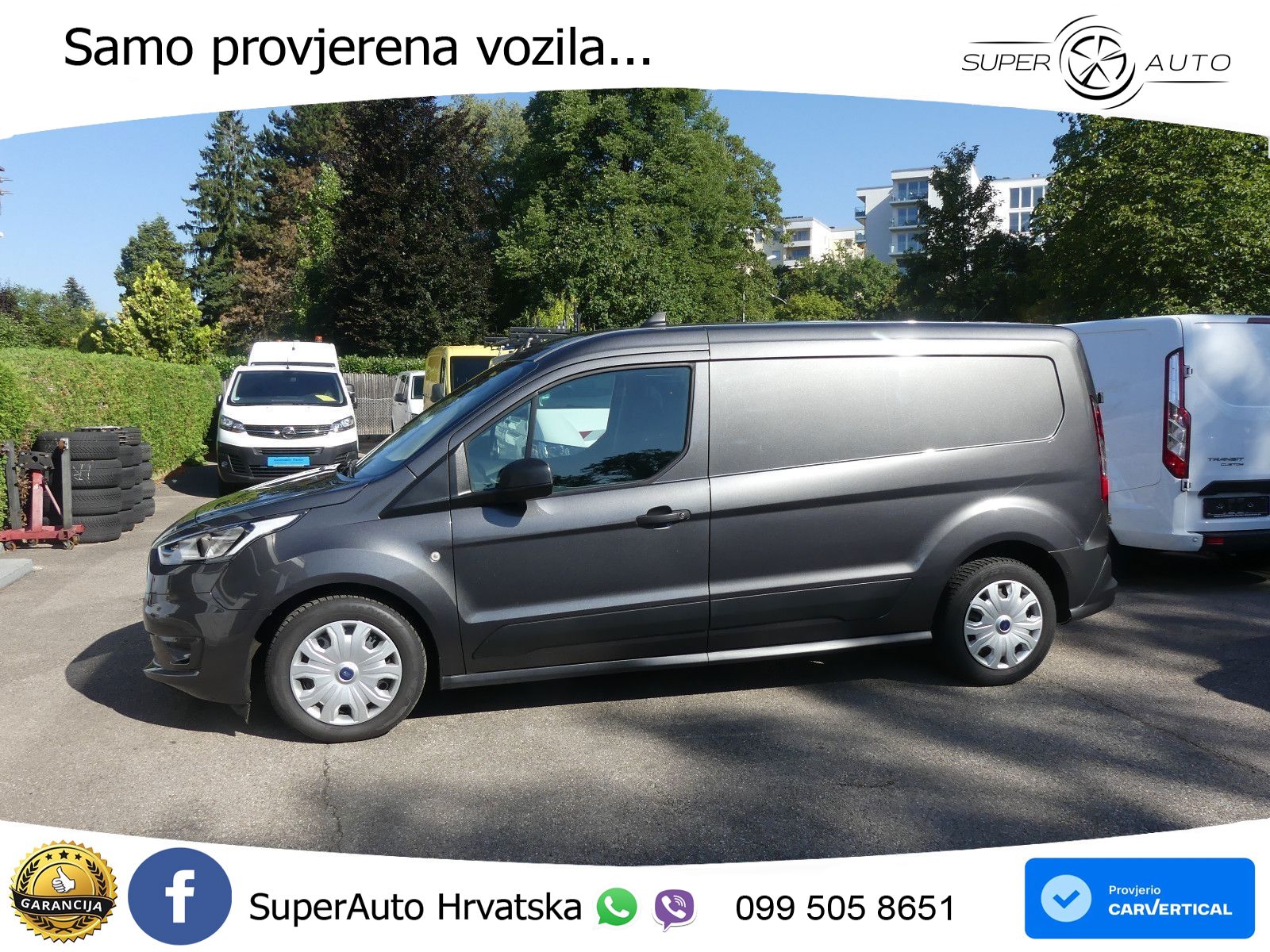 Ford Transit Connect Kasten L2 AHK heizb.Frontscheibe 99 KS