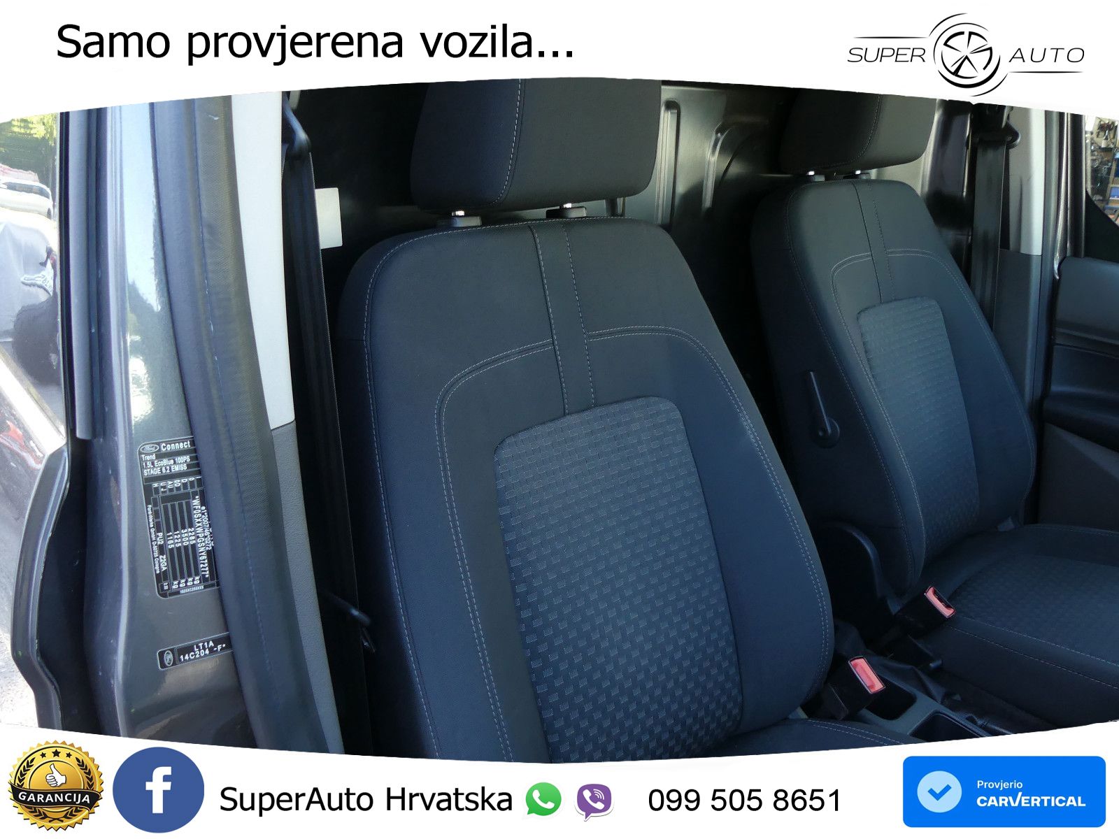 Ford Transit Connect Kasten L2 AHK heizb.Frontscheibe 99 KS