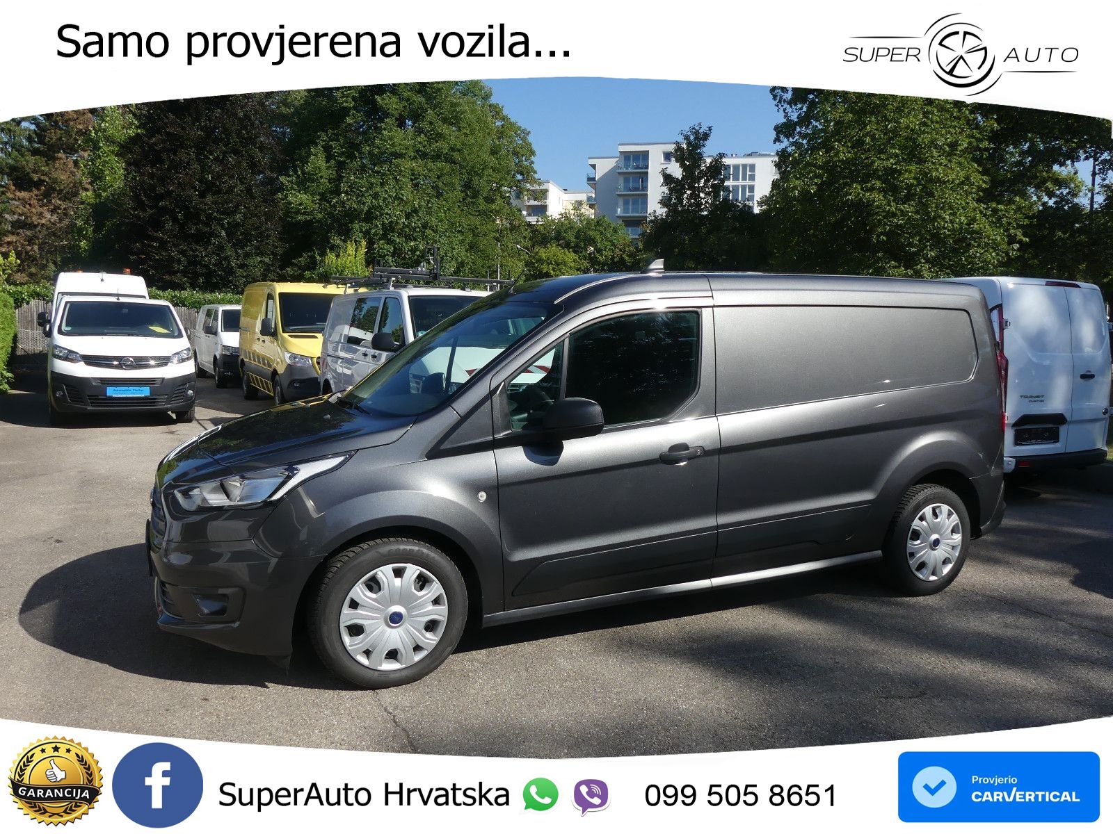 Ford Transit Connect Kasten L2 AHK heizb.Frontscheibe 99 KS