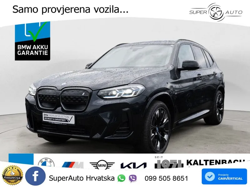 BMW iX3 80 kWh (286 KS) M Sport ACC+HEAD+GR SJED+360+PANO