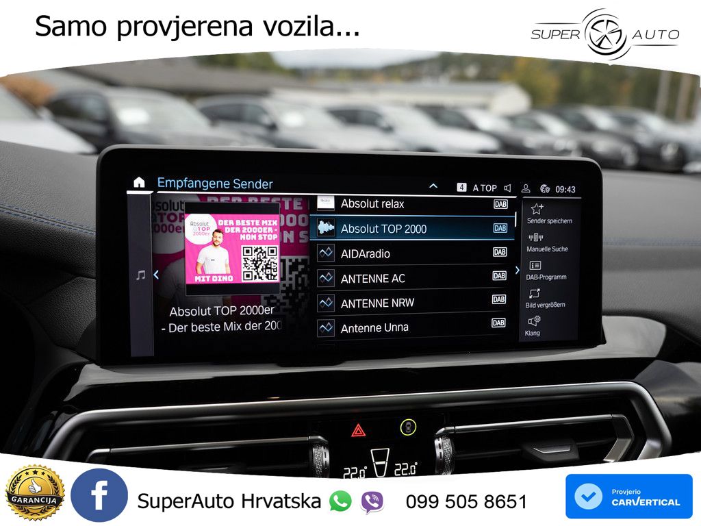 BMW iX3 80 kWh (286 KS) M Sport ACC+HEAD+GR SJED+360+PANO