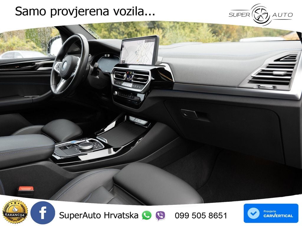 BMW iX3 80 kWh (286 KS) M Sport ACC+HEAD+GR SJED+360+PANO