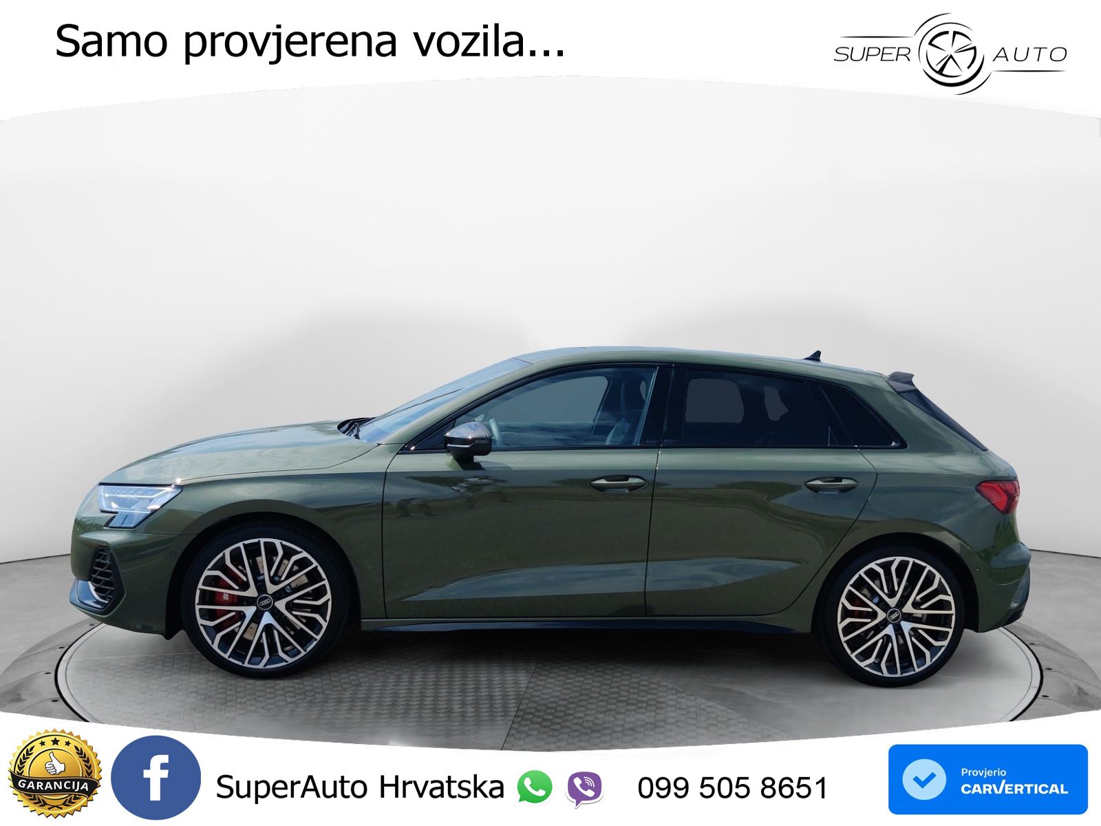 Audi S3 2.0 TFSI (333 KS) quattro S tronic MATRIX+GR SJED+KAM