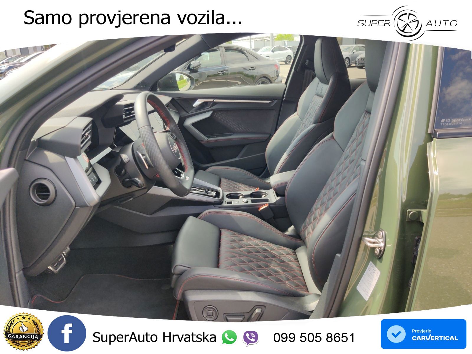 Audi S3 2.0 TFSI (333 KS) quattro S tronic MATRIX+GR SJED+KAM