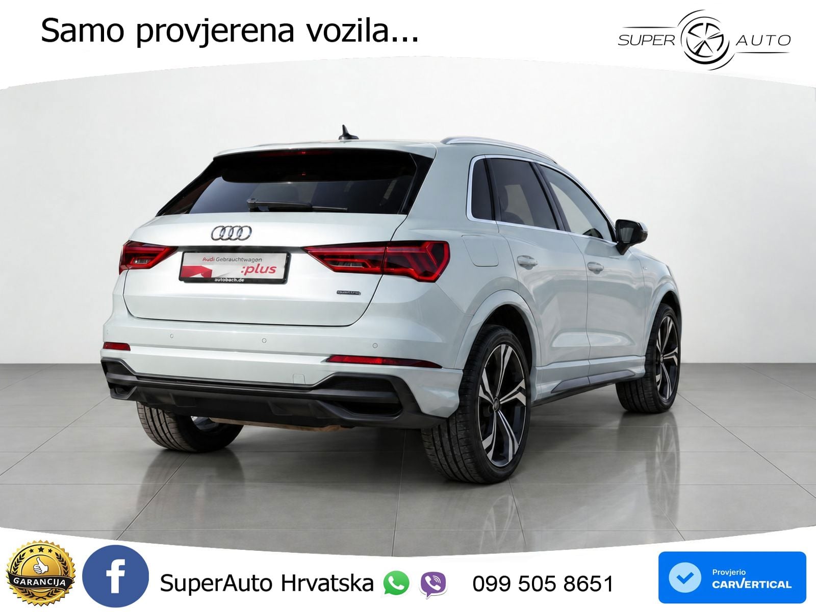 Audi Q3 40 TFSI (190 KS) quattro S tronic S line