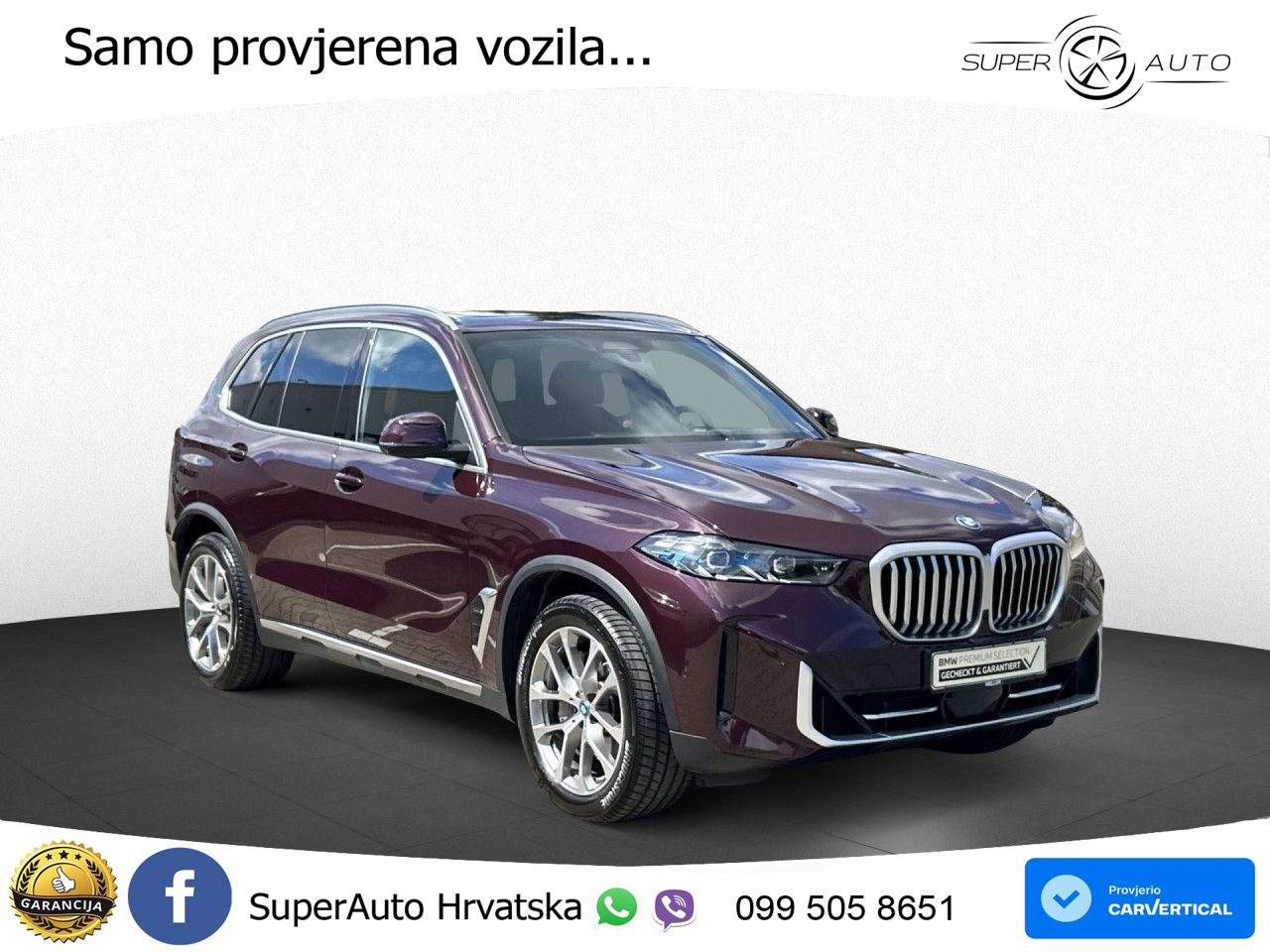 BMW X5 50e (489 KS) xDrive Steptronic ACC+HEAD+4xGR SJED+360+PANO