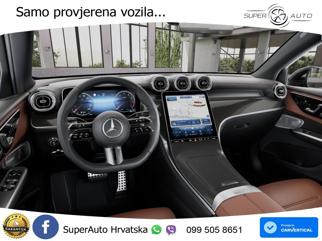 Mercedes GLC Coupe 200 (204 KS) 4MATIC 9G-TRONIC AMG ACC+GR SJED+360+PANO