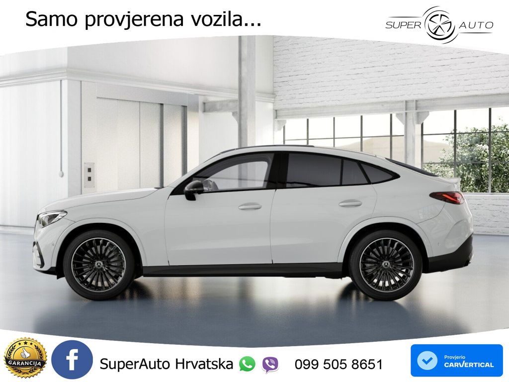 Mercedes GLC Coupe 200 (204 KS) 4MATIC 9G-TRONIC AMG ACC+GR SJED+360+PANO