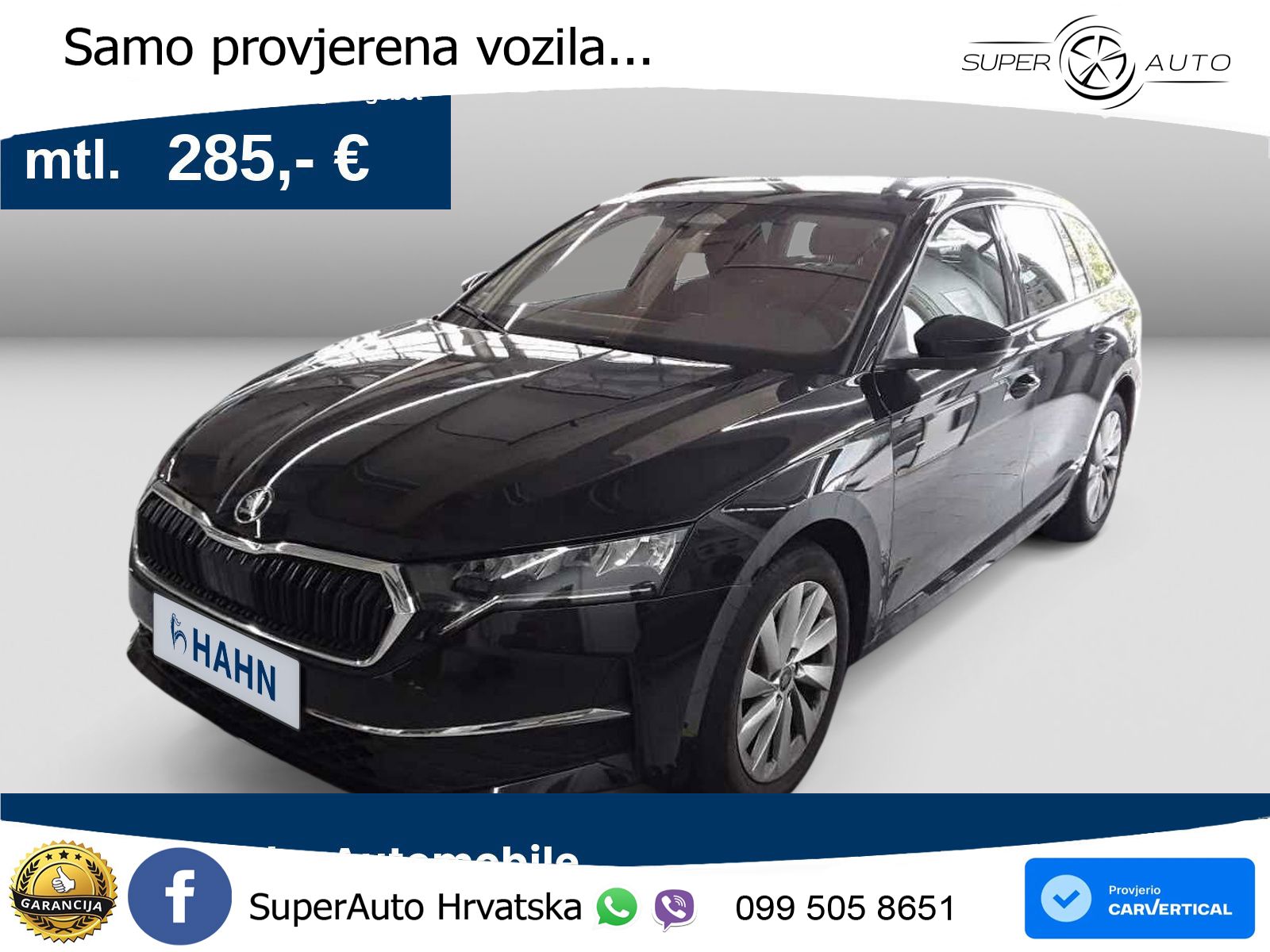 Škoda Octavia Combi 2.0 TDI (150 KS) DSG Selection LED+GR SJED+ACC