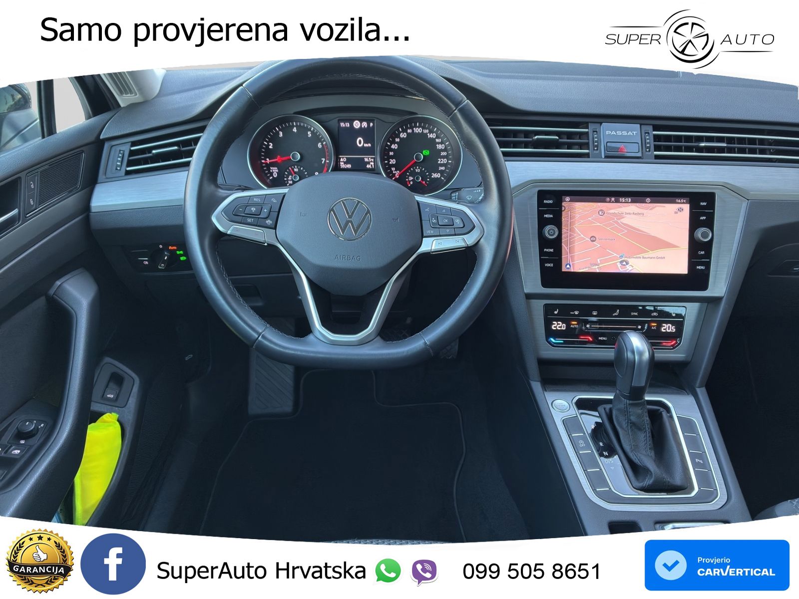 Volkswagen Passat Variant 1.5 TSI (150 KS) DSG ACT LED+GR SJED+ACC