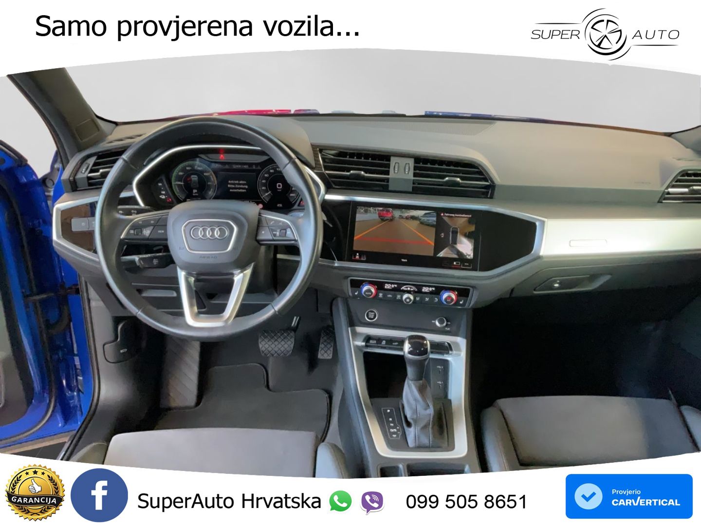 Audi Q3 45 TFSIe (245 KS) S tronic S line MATRIX+GR SJED+KAM
