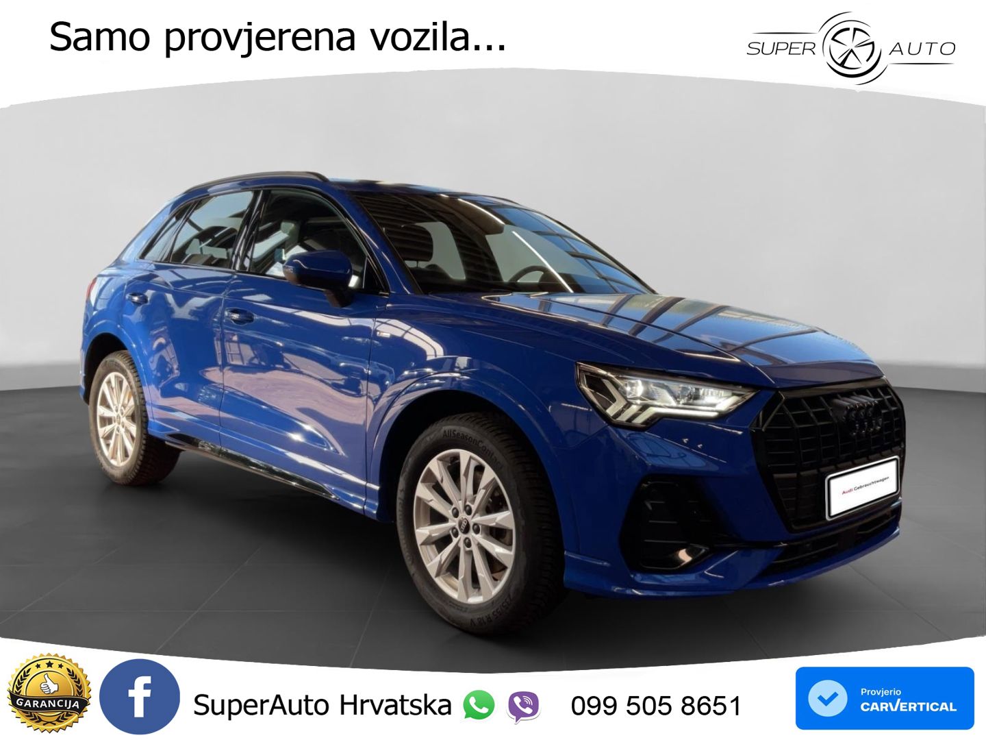 Audi Q3 45 TFSIe (245 KS) S tronic S line MATRIX+GR SJED+KAM