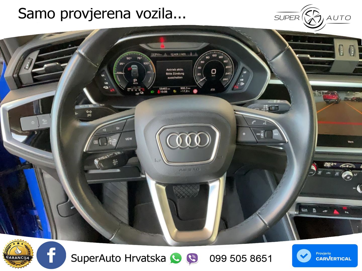 Audi Q3 45 TFSIe (245 KS) S tronic S line MATRIX+GR SJED+KAM
