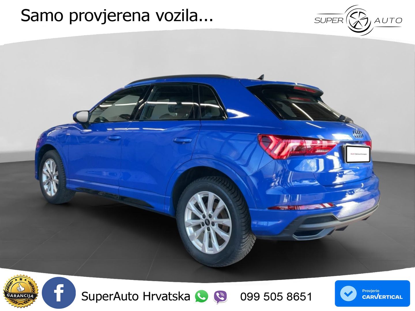 Audi Q3 45 TFSIe (245 KS) S tronic S line MATRIX+GR SJED+KAM