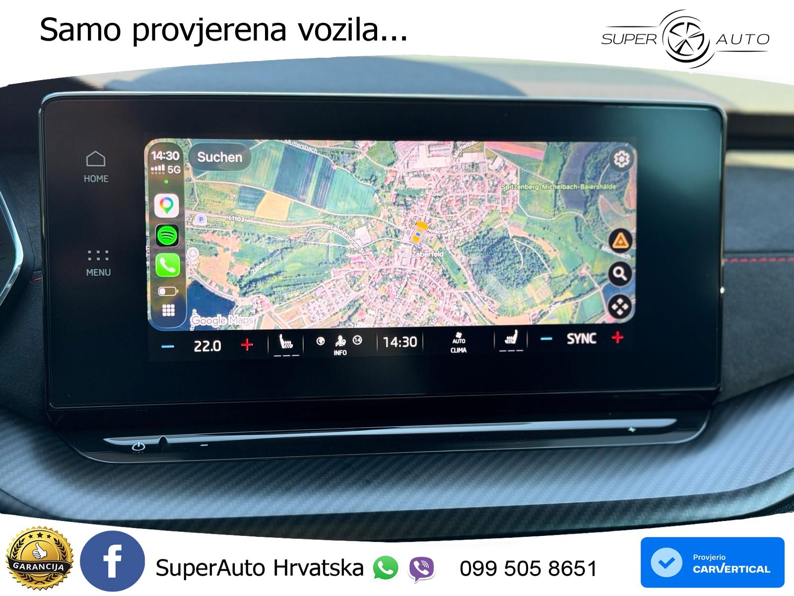 Škoda Octavia Combi RS 2.0 TSI (245 KS) DSG LED+GR SJED+ACC