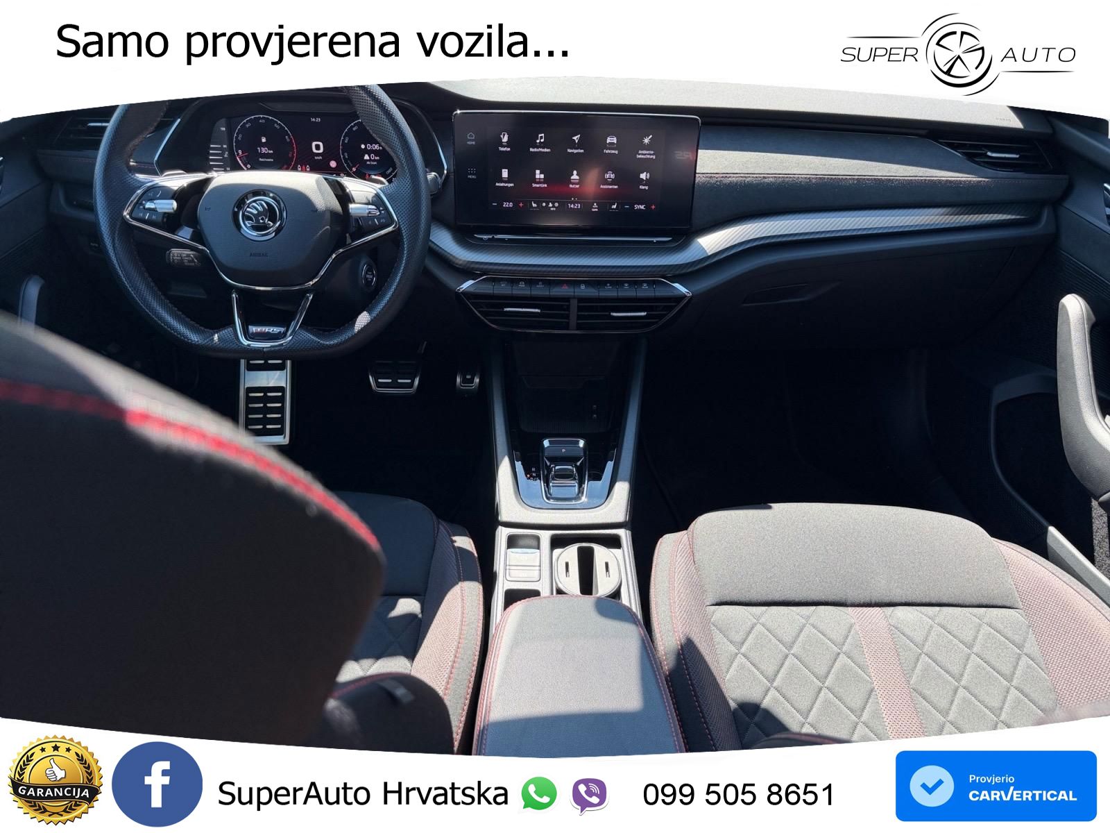 Škoda Octavia Combi RS 2.0 TSI (245 KS) DSG LED+GR SJED+ACC