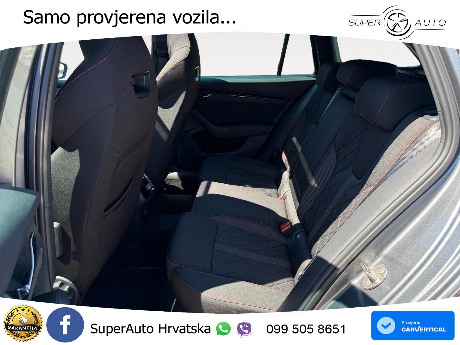 Škoda Octavia Combi RS 2.0 TSI (245 KS) DSG LED+GR SJED+ACC