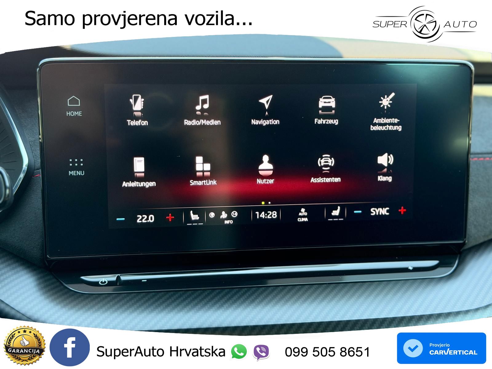 Škoda Octavia Combi RS 2.0 TSI (245 KS) DSG LED+GR SJED+ACC