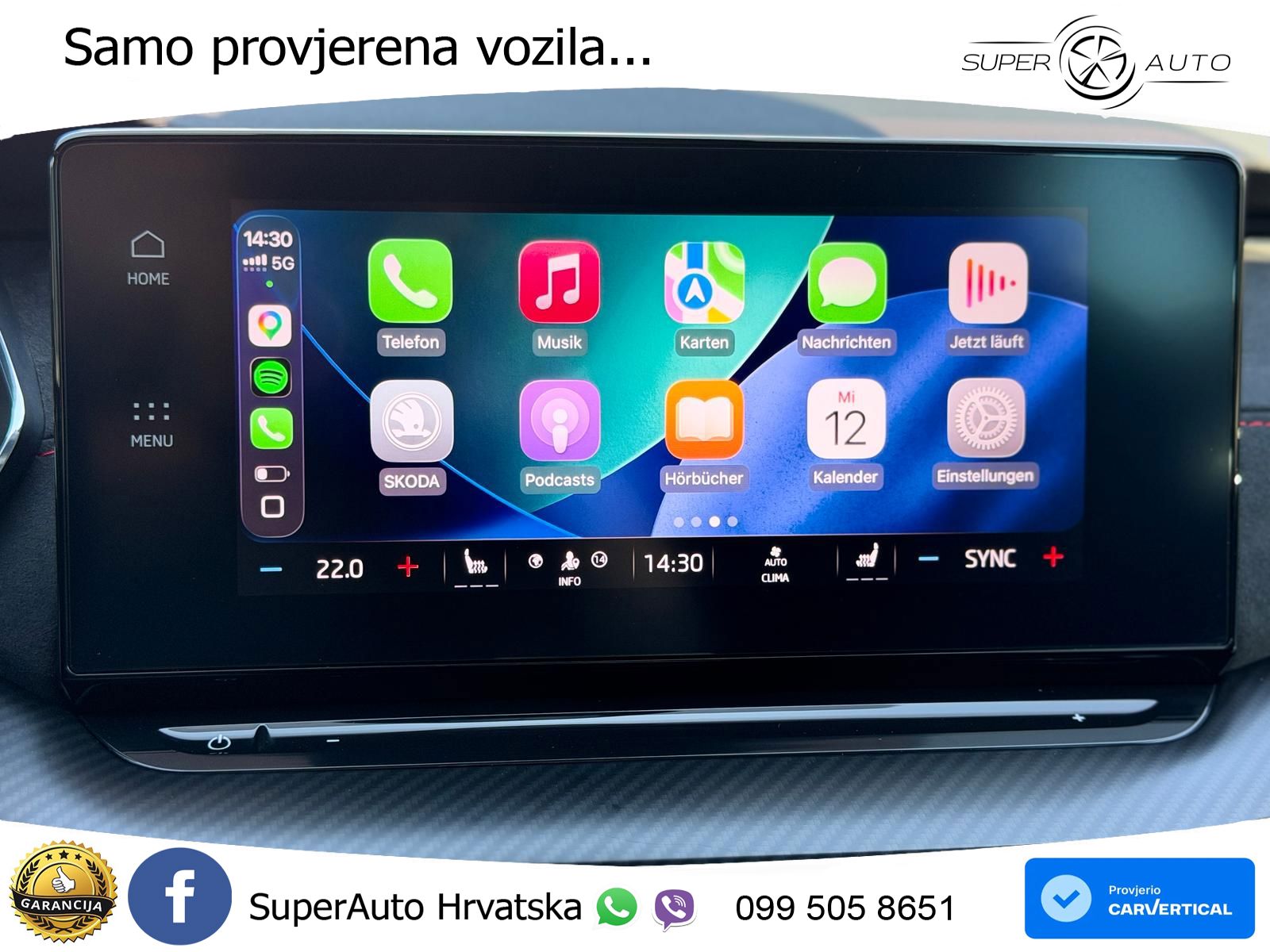 Škoda Octavia Combi RS 2.0 TSI (245 KS) DSG LED+GR SJED+ACC