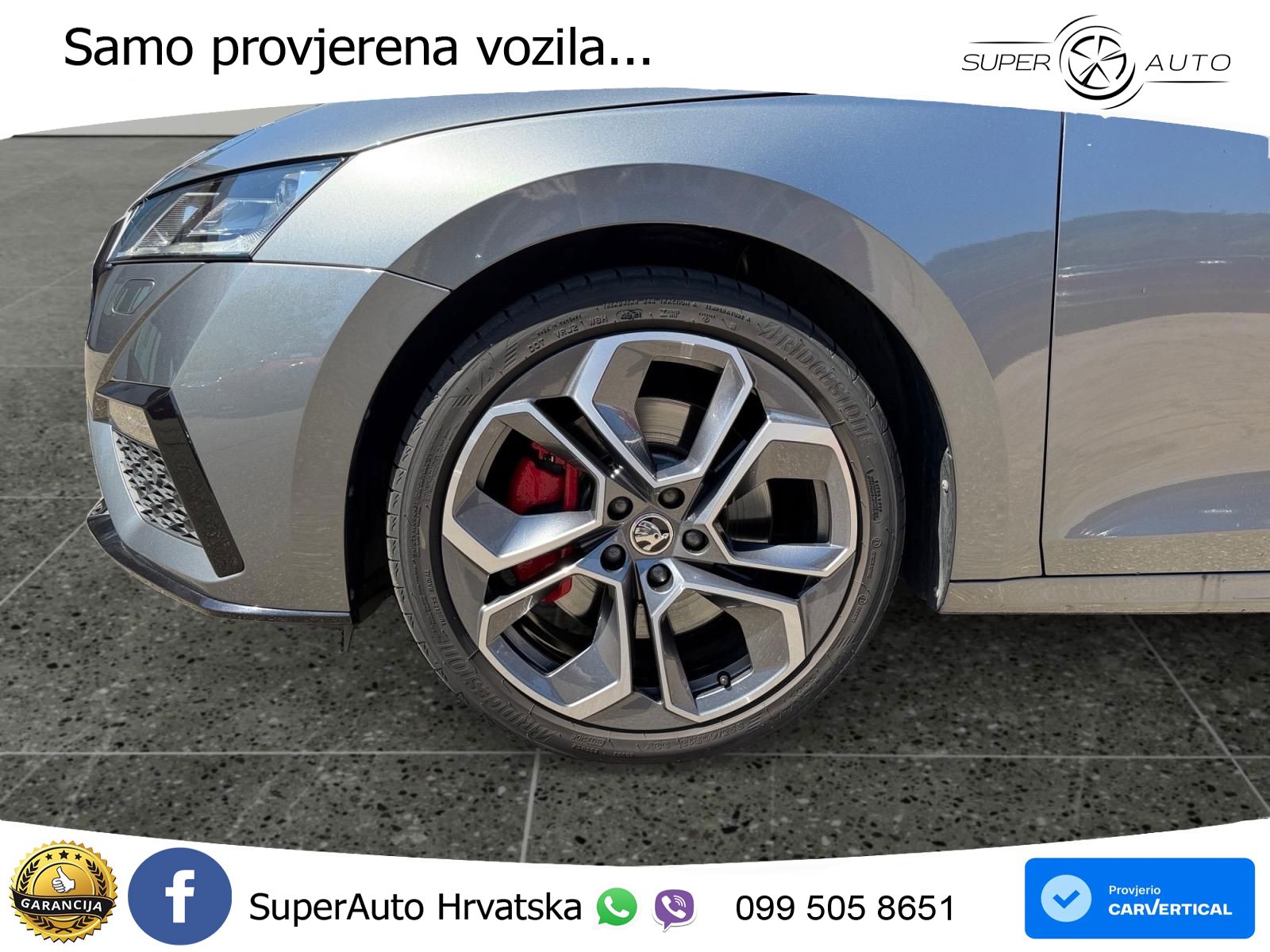 Škoda Octavia Combi RS 2.0 TSI (245 KS) DSG LED+GR SJED+ACC