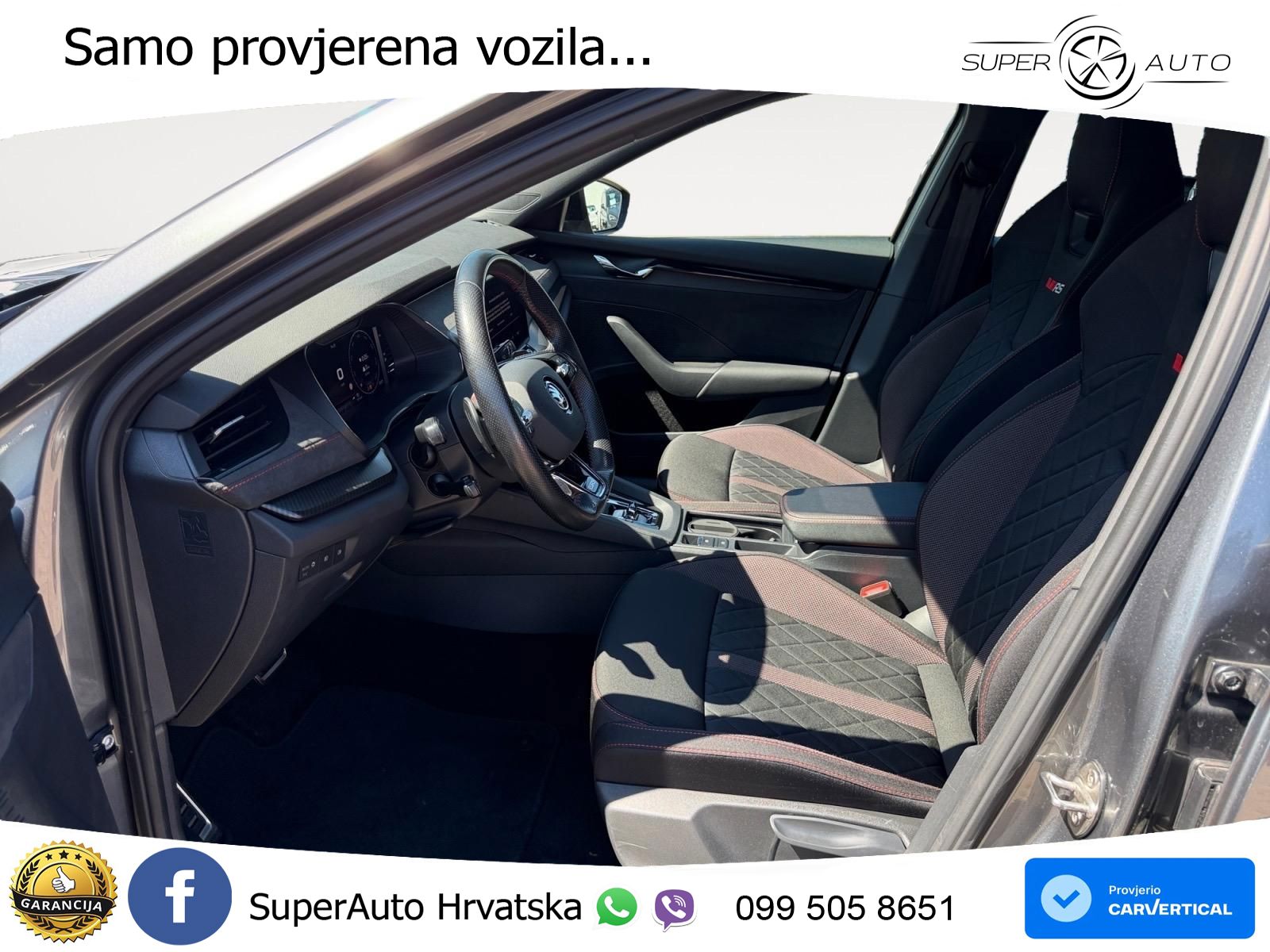 Škoda Octavia Combi RS 2.0 TSI (245 KS) DSG LED+GR SJED+ACC