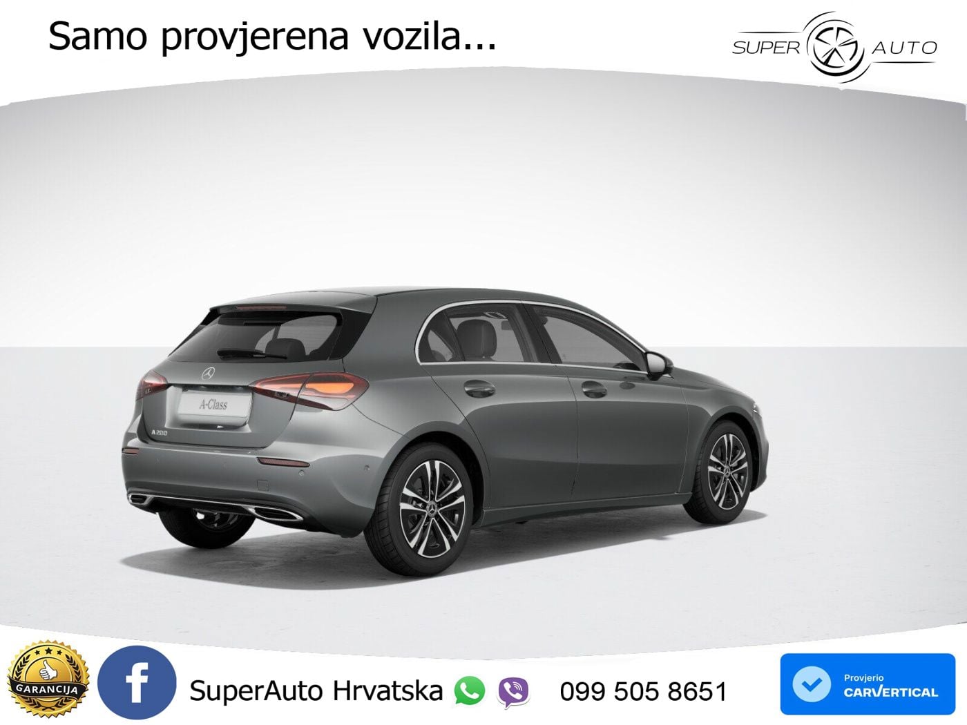 Mercedes-Benz A 200 7G-DCT LED+GR SJED+ACC