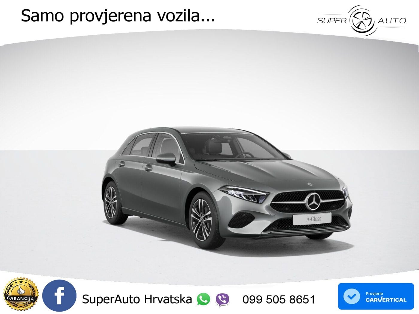 Mercedes-Benz A 200 7G-DCT LED+GR SJED+ACC