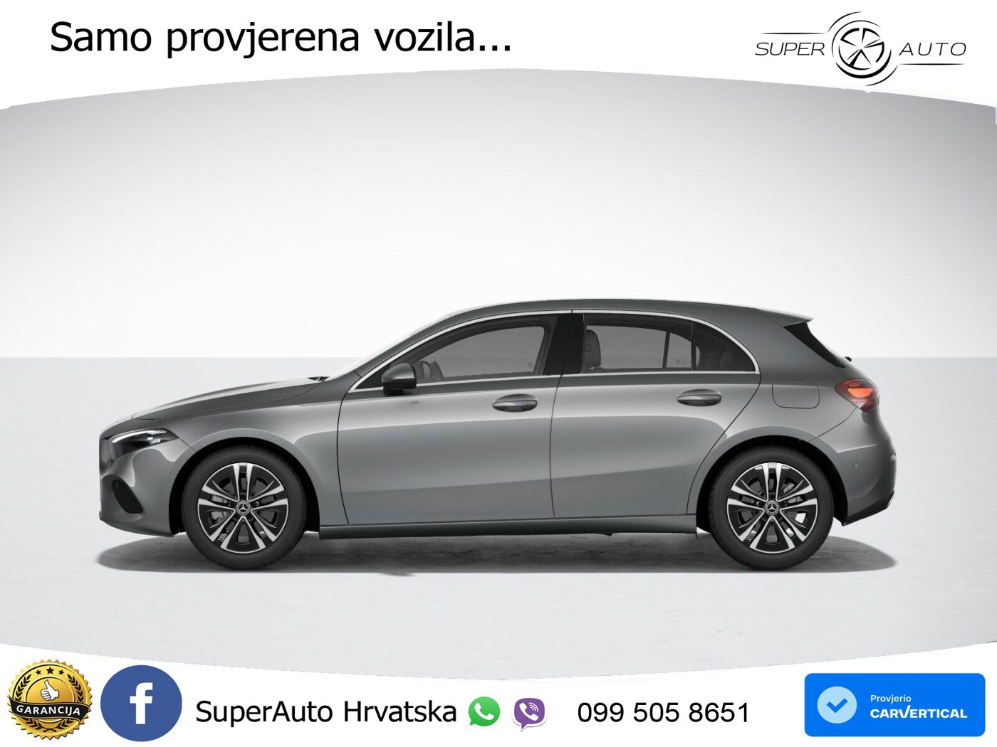 Mercedes-Benz A 200 7G-DCT LED+GR SJED+ACC