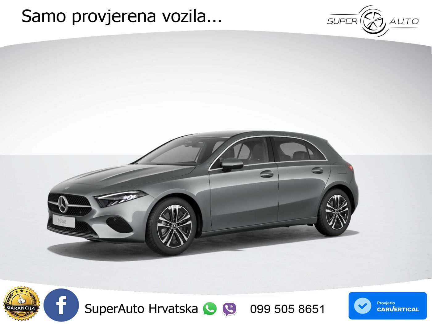 Mercedes-Benz A 200 7G-DCT LED+GR SJED+ACC