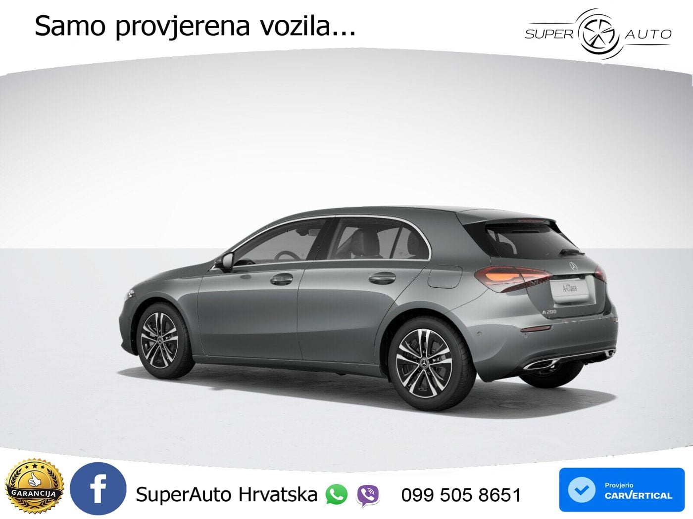 Mercedes-Benz A 200 7G-DCT LED+GR SJED+ACC