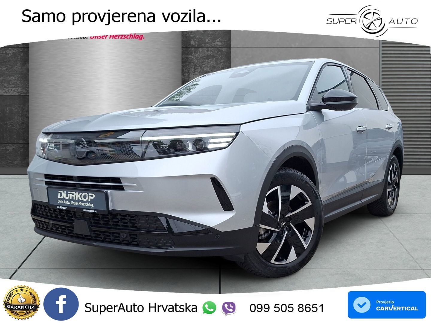 Opel Grandland 1.2 Turbo (136 KS)  e-DCT GS LED+GR SJED+ACC
