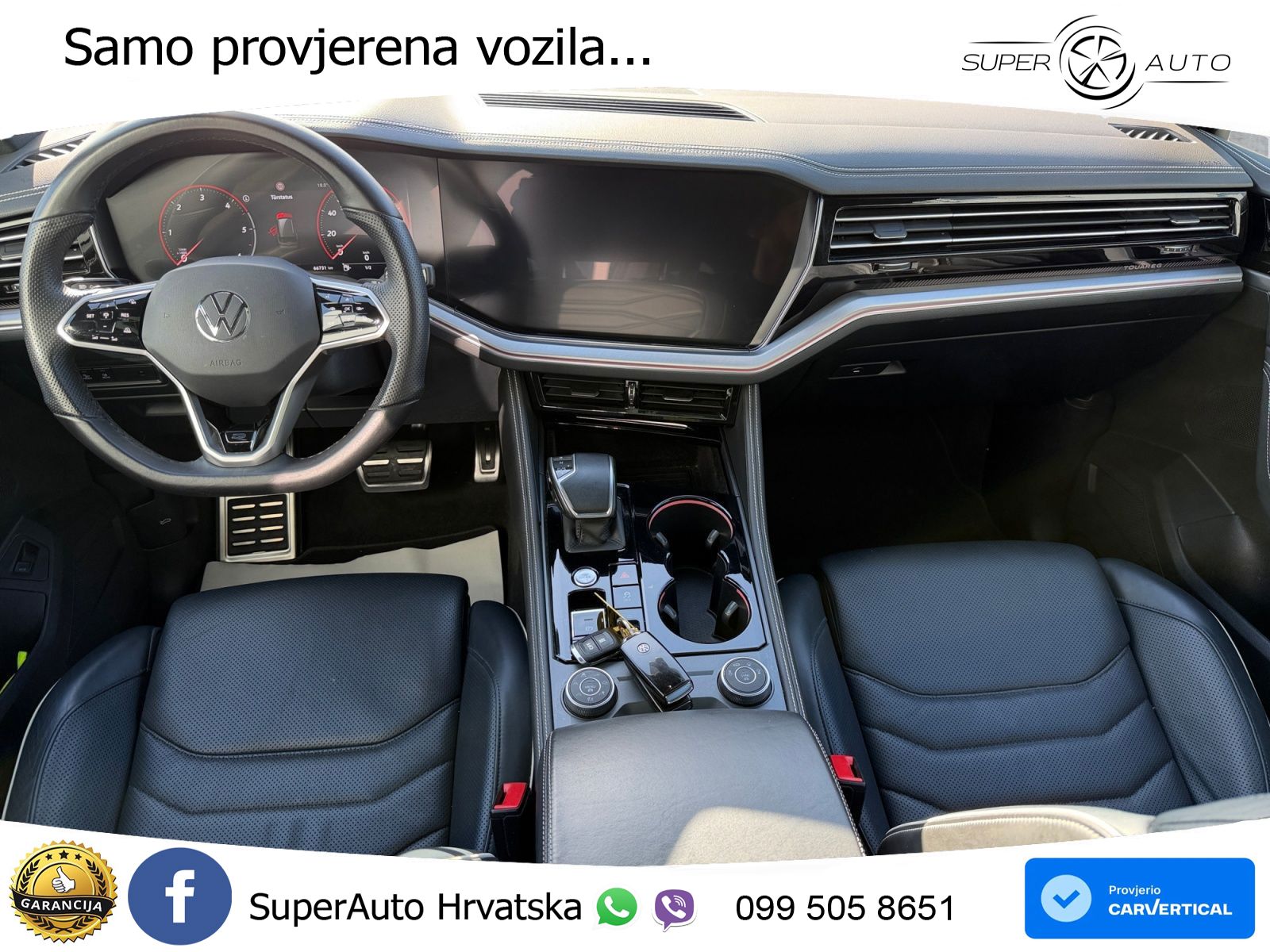 Volkswagen Touareg 3.0 V6 TDI (286 KS) 4MOTION Tiptronic ZRAČNI+ACC+GR SJED+KAM+PANO