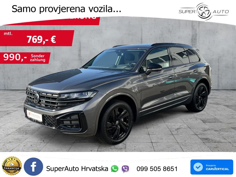 Volkswagen Touareg 3.0 V6 TDI (286 KS) 4MOTION Tiptronic ZRAČNI+ACC+GR SJED+KAM+PANO