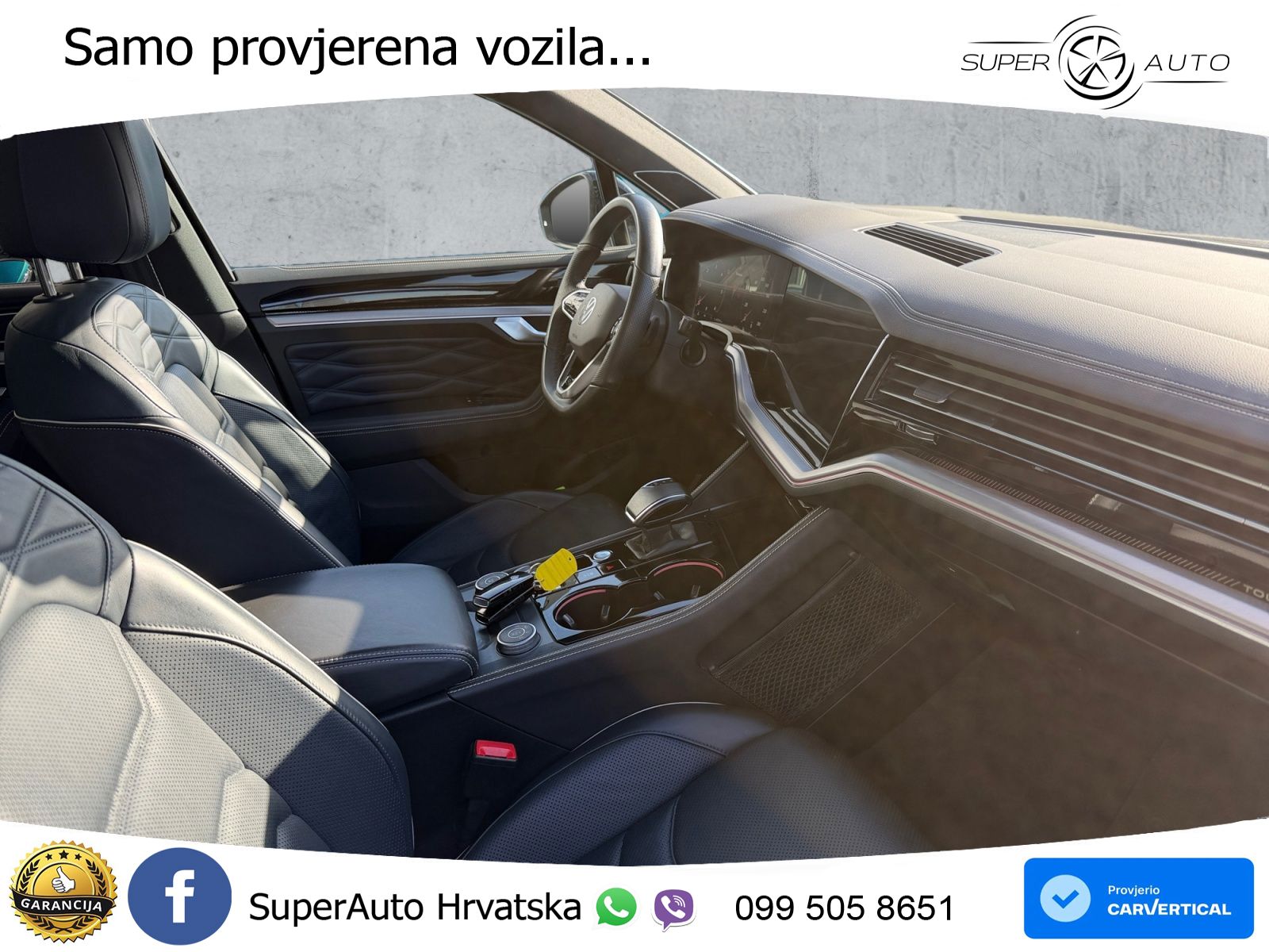 Volkswagen Touareg 3.0 V6 TDI (286 KS) 4MOTION Tiptronic ZRAČNI+ACC+GR SJED+KAM+PANO