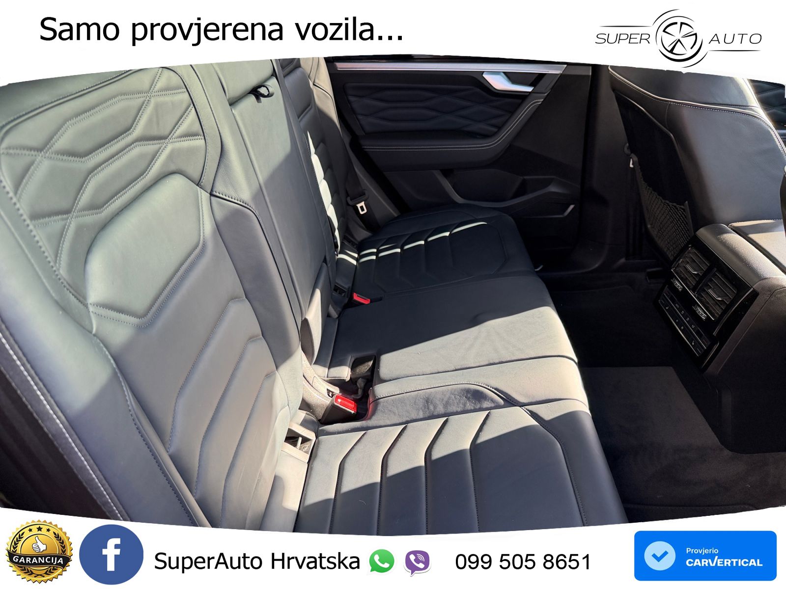 Volkswagen Touareg 3.0 V6 TDI (286 KS) 4MOTION Tiptronic ZRAČNI+ACC+GR SJED+KAM+PANO