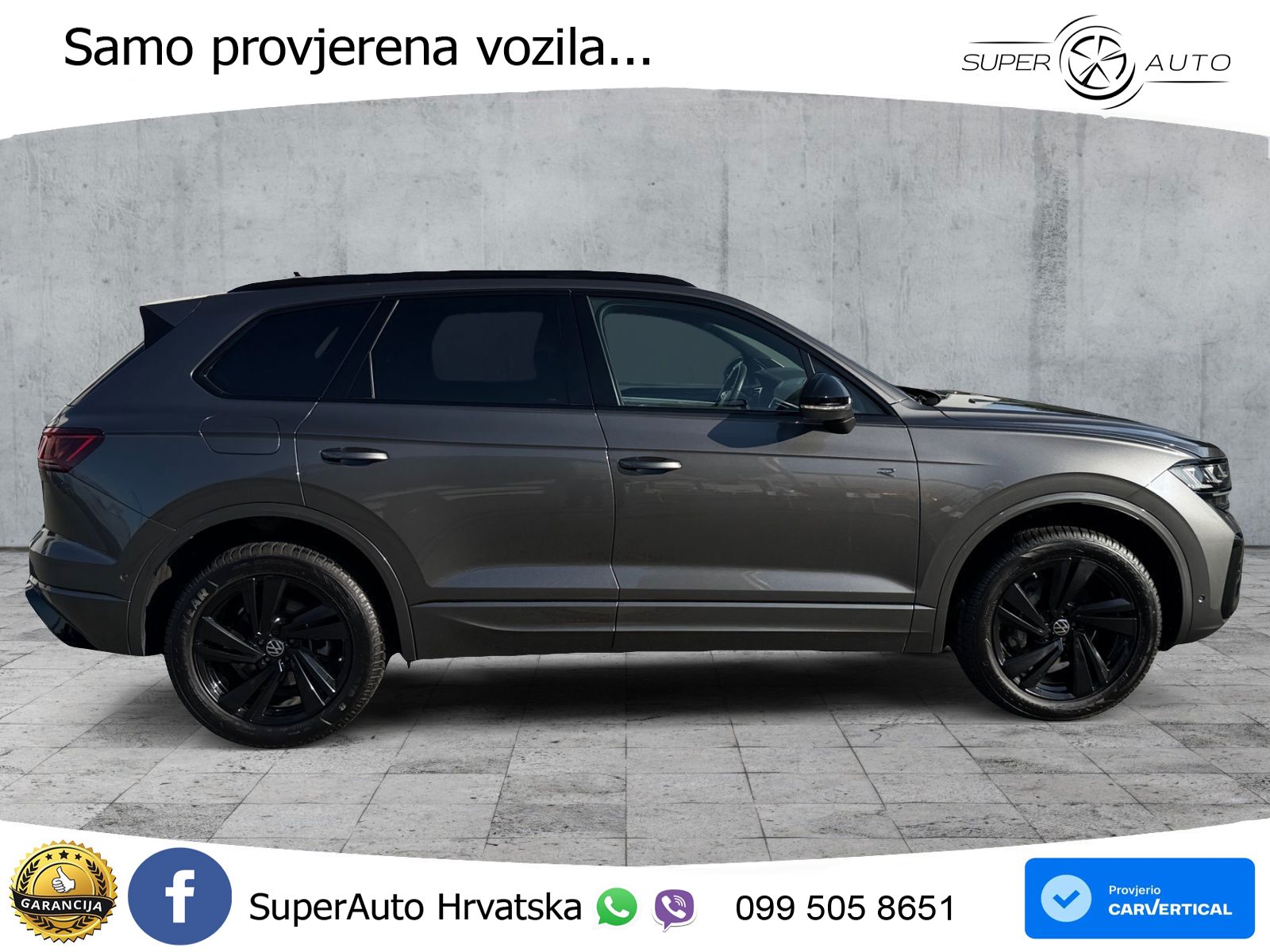 Volkswagen Touareg 3.0 V6 TDI (286 KS) 4MOTION Tiptronic ZRAČNI+ACC+GR SJED+KAM+PANO