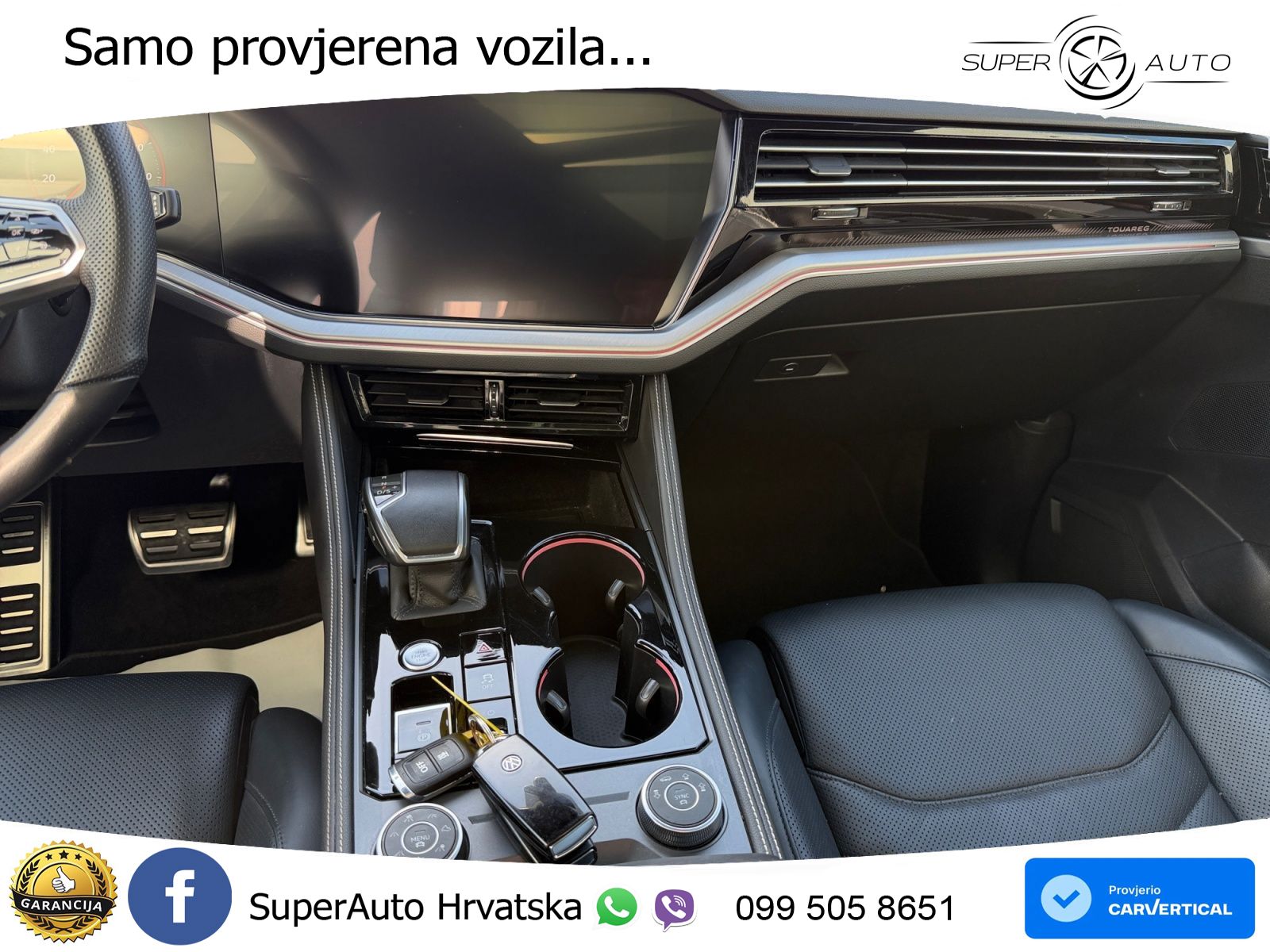 Volkswagen Touareg 3.0 V6 TDI (286 KS) 4MOTION Tiptronic ZRAČNI+ACC+GR SJED+KAM+PANO