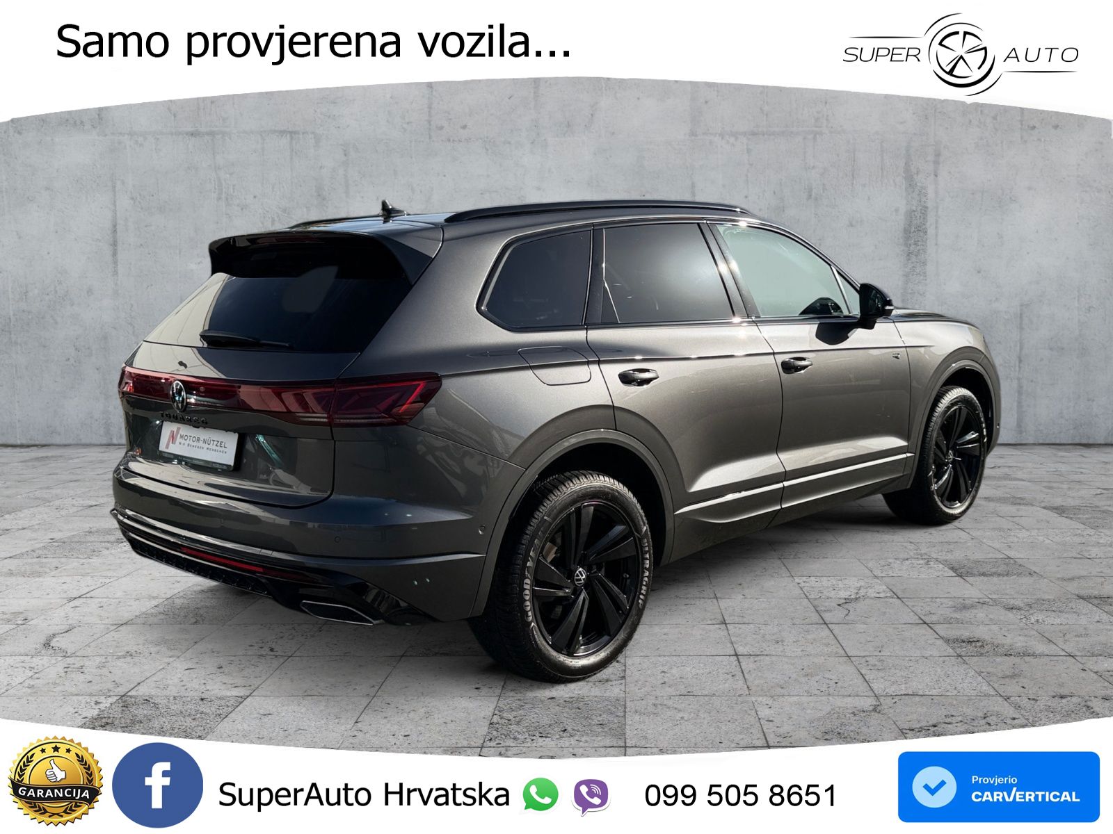 Volkswagen Touareg 3.0 V6 TDI (286 KS) 4MOTION Tiptronic ZRAČNI+ACC+GR SJED+KAM+PANO