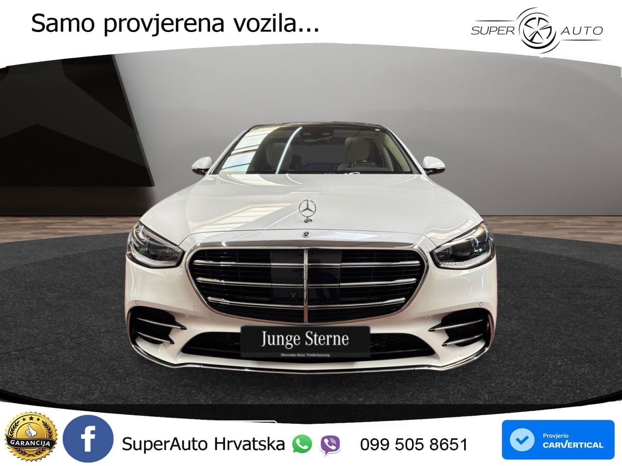 Mercedes S 450e (408 KS) 9G-TRONIC AMG LED+GR SJED+ACC