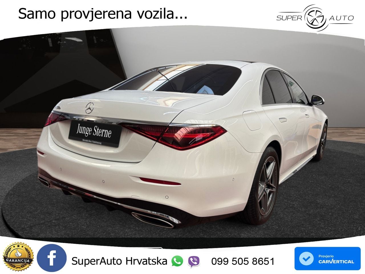 Mercedes S 450e (408 KS) 9G-TRONIC AMG LED+GR SJED+ACC