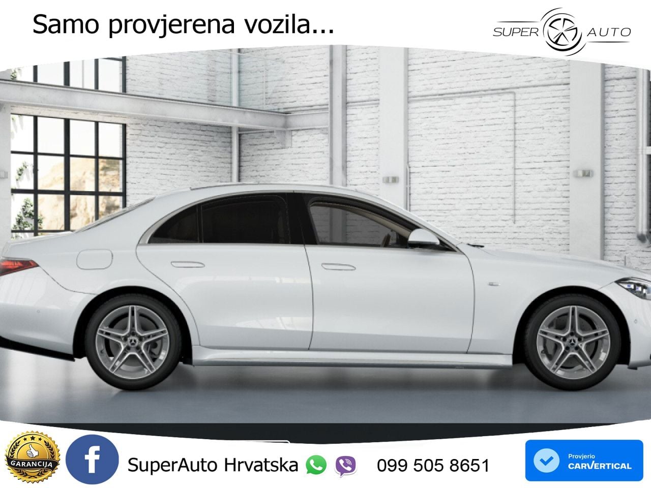 Mercedes S 450e (408 KS) 9G-TRONIC AMG LED+GR SJED+ACC