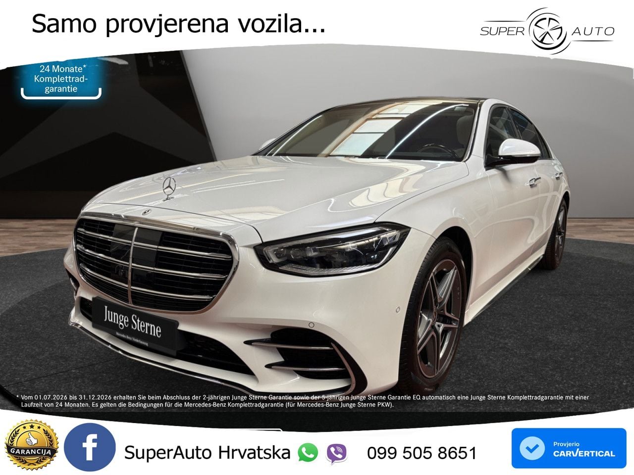 Mercedes S 450e (408 KS) 9G-TRONIC AMG LED+GR SJED+ACC